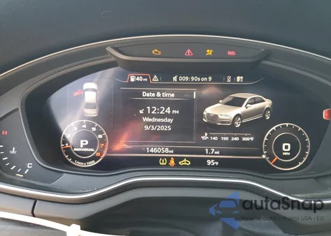 2017 Audi A4 Premium Plus from USA, damaged, VIN WAULNAF42HN026562